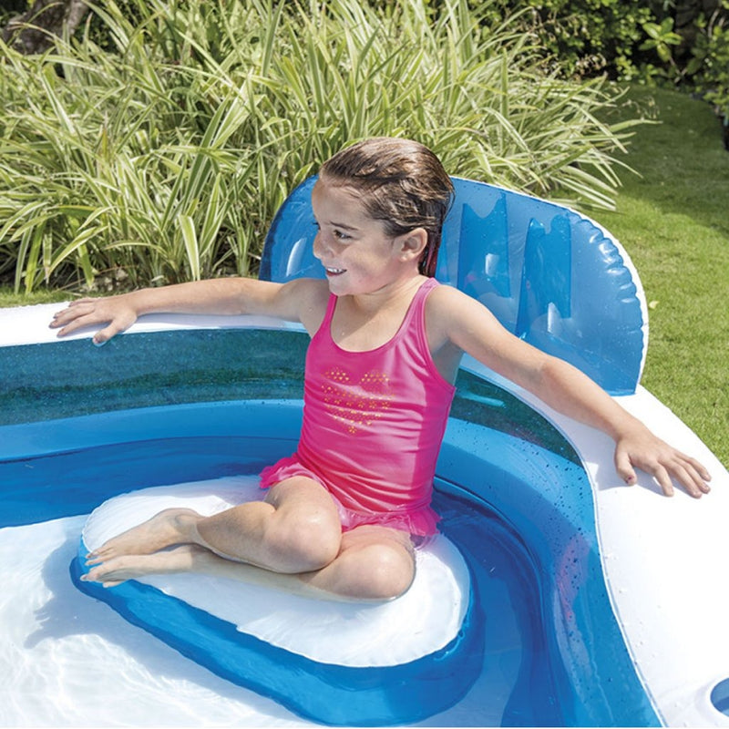 Load image into Gallery viewer, Intex swim center family lounge opblaaszwembad - 229 x 229 x 66 cm
