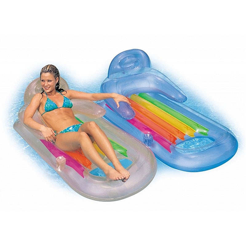 Load image into Gallery viewer, Intex king kool lounge 160x85cm verschillende kleuren
