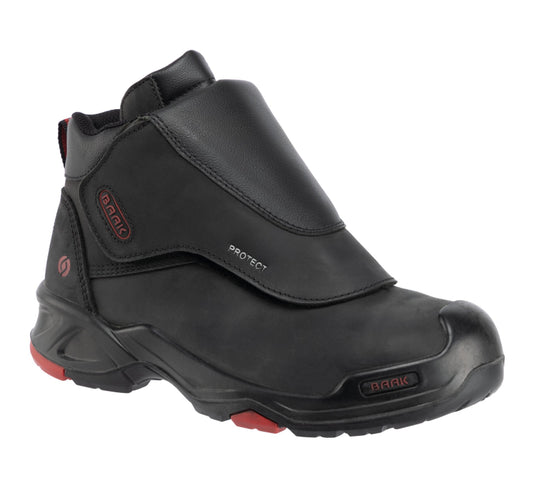 Baak björn lasschoen 6647 s3 | zwart rood | maat 39 - 4031783001881