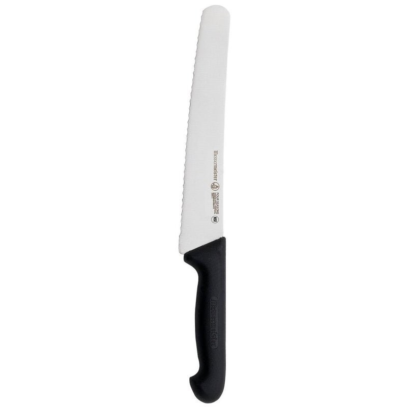 Messermeister four seasons broodmes 25 cm rvs zwart