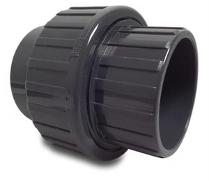 Pvc 3-delige koppeling 32mm 2xlijm 16 bar