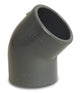 Pvc knie 40mm 45° 16 bar kiwa