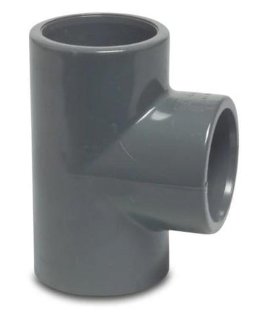 Pvc t-stuk 32mm 90° 16 bar kiwa