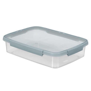 Curver smart fresh eco vershouddoos 3,5l laag smokey grey transparant