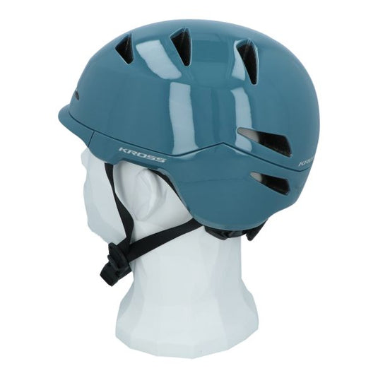 Kross fietshelm city capitalo m (54-58cm) - blauw