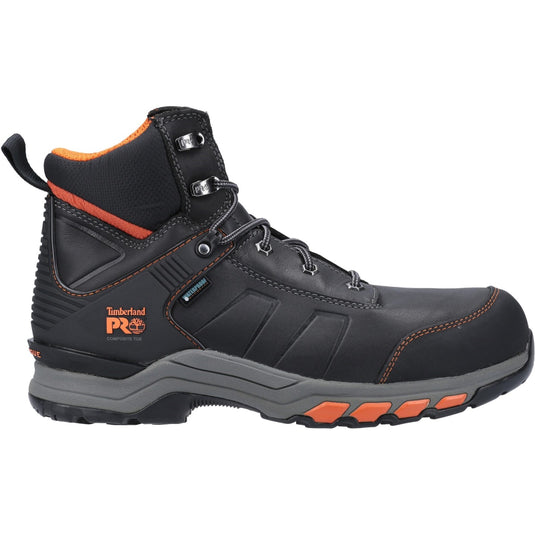 Timberland pro werkschoen hypercharge s3 | bruin oranje | maat 45 - 192363612607