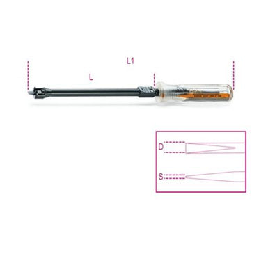 Beta klemschroevendraaier 3x125mm 1250 (nml)