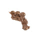 Sculptuur highlander bruin polystone 20x15x8cm