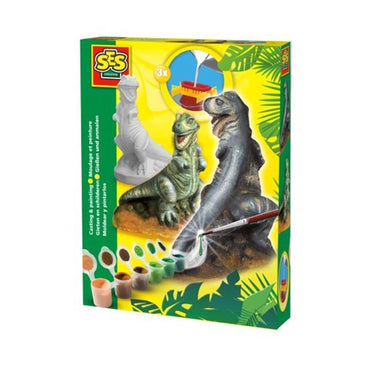 Ses creative ses gips gieten - t-rex