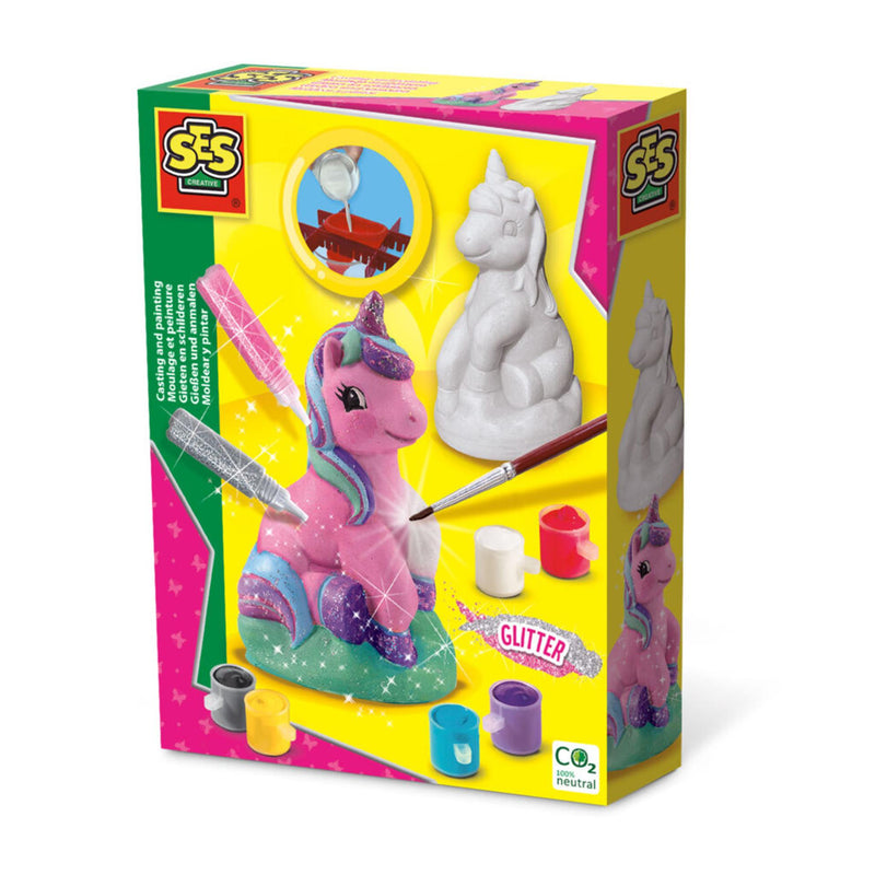Load image into Gallery viewer, Ses gieten en schilderen - unicorn- gips gieten
