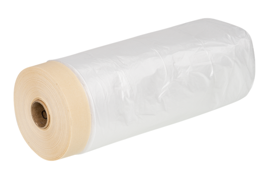 Hsv 0140 rol afdekfolie + masking tape | 33m x 180cm - 2.12.0140.18