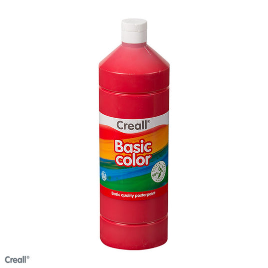 Creall plakkaatverf lichtrood 500 ml