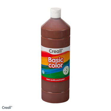 Creall plakkaatverf 500ml donkerbruin
