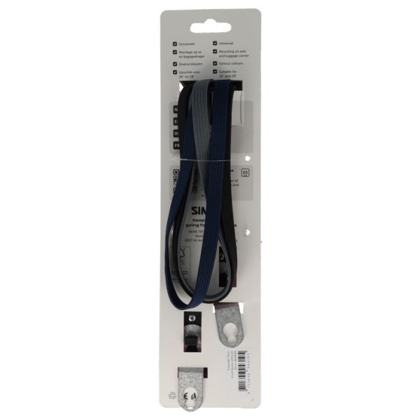 Load image into Gallery viewer, Simson triobinder 71cm - zwart blauw antraciet
