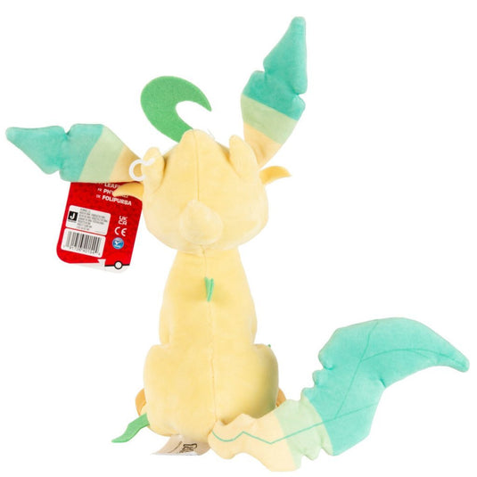 Jazwares pokemon plush knuffel 20cm - leafeon