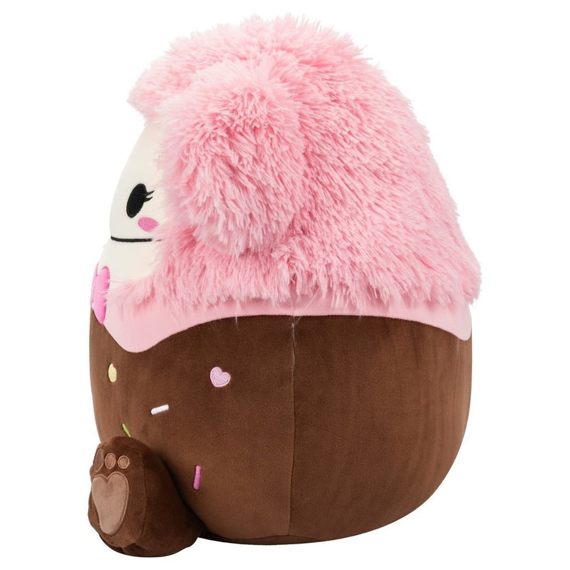 Load image into Gallery viewer, Squishmallows knuffel brina chocolate dipped pink bigfoot 40 cm
