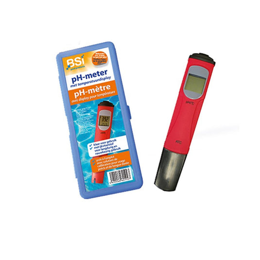 Bsi ph-meter digitaal + temperatuurmeter