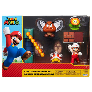 Jakks paciffic jakks super mario lava castle speelset