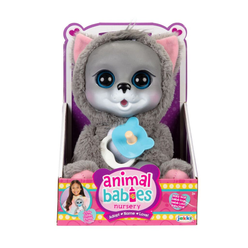 Load image into Gallery viewer, Jakks jakks animal babies wolf + geluid

