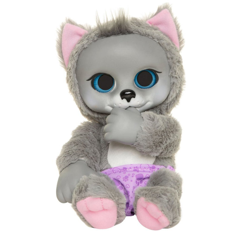 Load image into Gallery viewer, Jakks jakks animal babies wolf + geluid
