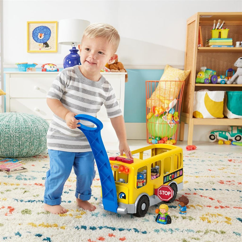Load image into Gallery viewer, Fisher Price Litte People Grote Schoolbus + Licht en Geluid
