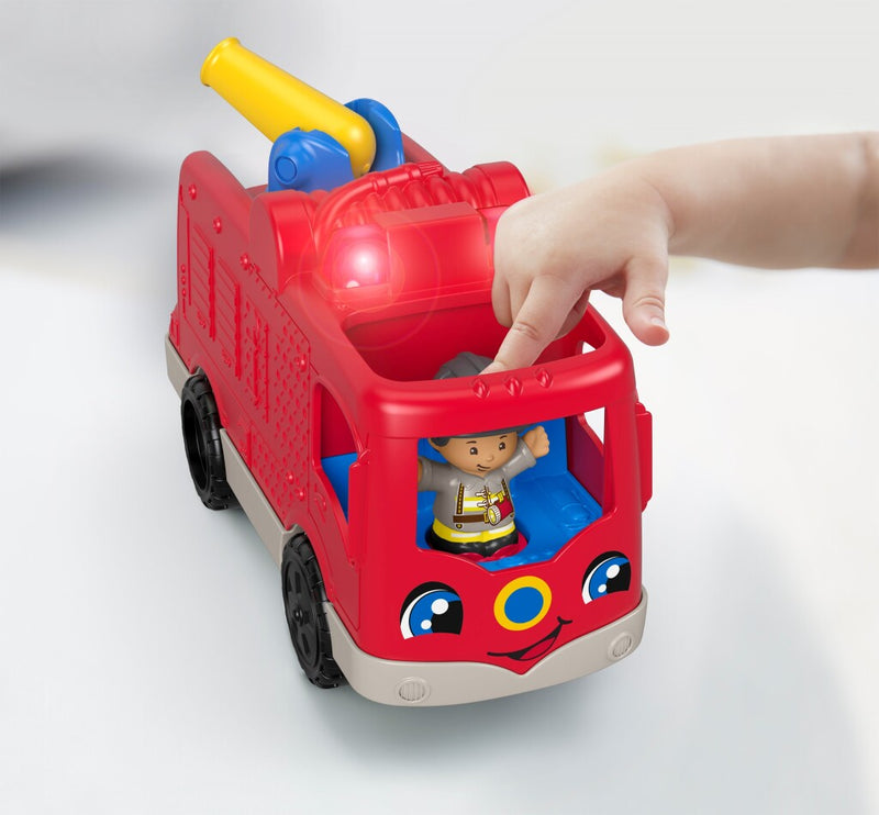 Load image into Gallery viewer, Fisher Price Little People Brandweerauto
