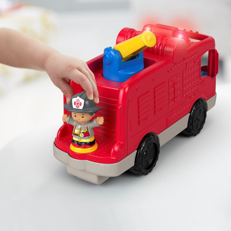 Load image into Gallery viewer, Fisher Price Little People Brandweerauto
