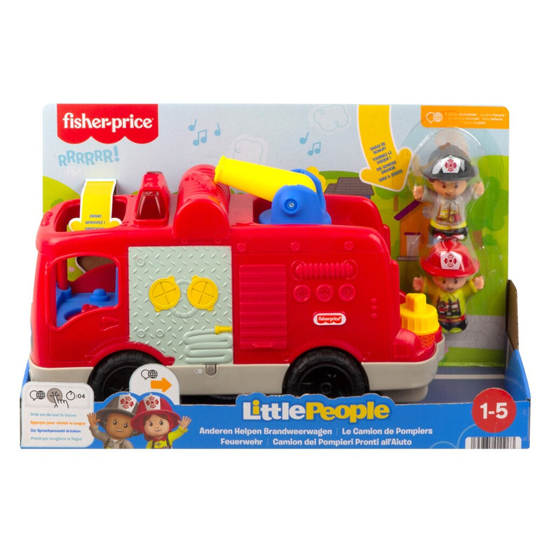 Load image into Gallery viewer, Fisher Price Little People Brandweerauto
