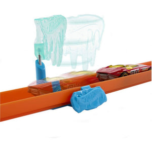 Mattel hot wheels track builder ijzige crashset