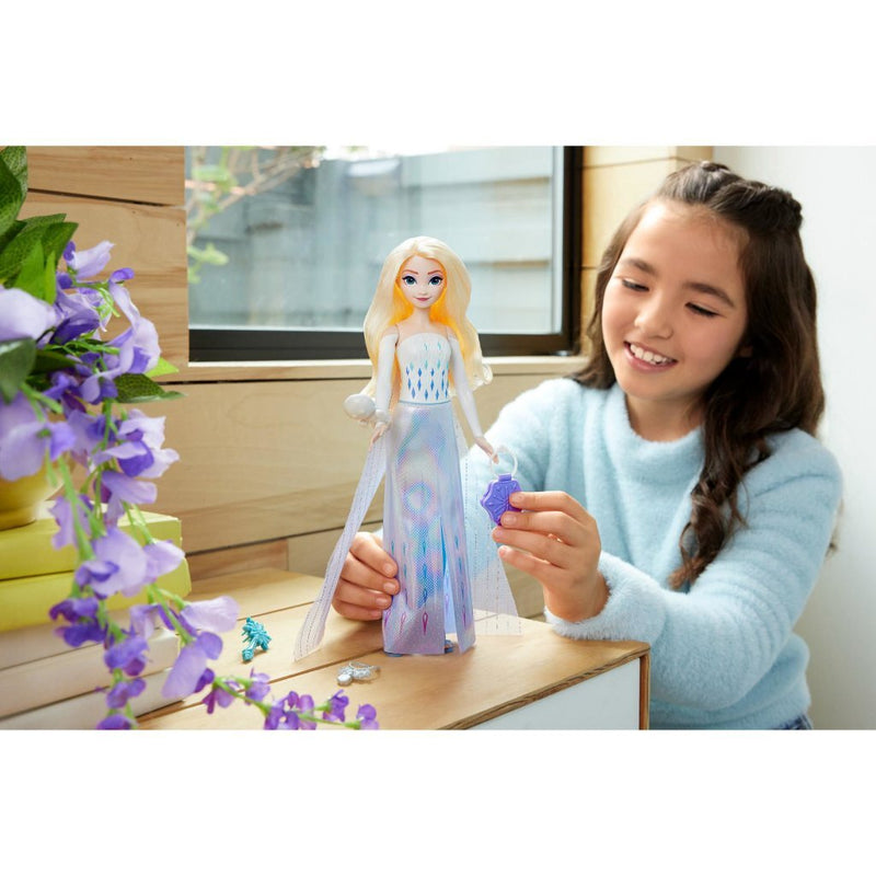 Load image into Gallery viewer, Disney frozen dinsey frozen spin and reveal pop elsa
