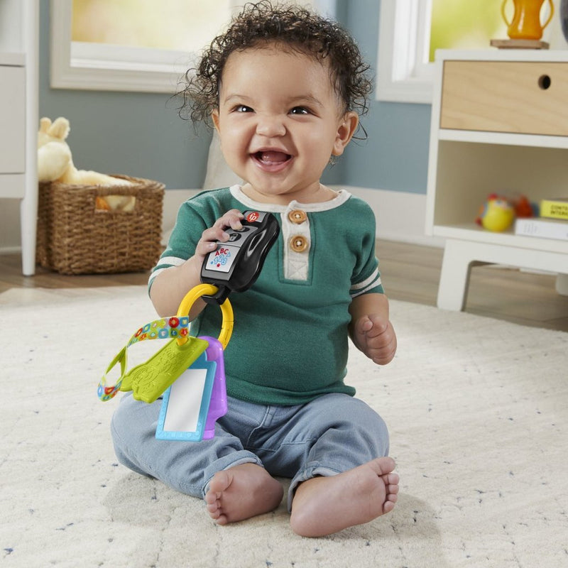 Load image into Gallery viewer, Fisher price luisteren en leren activiteitensleutels + geluid
