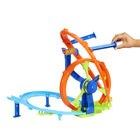 Mattel hot wheels action rapid launch en loop