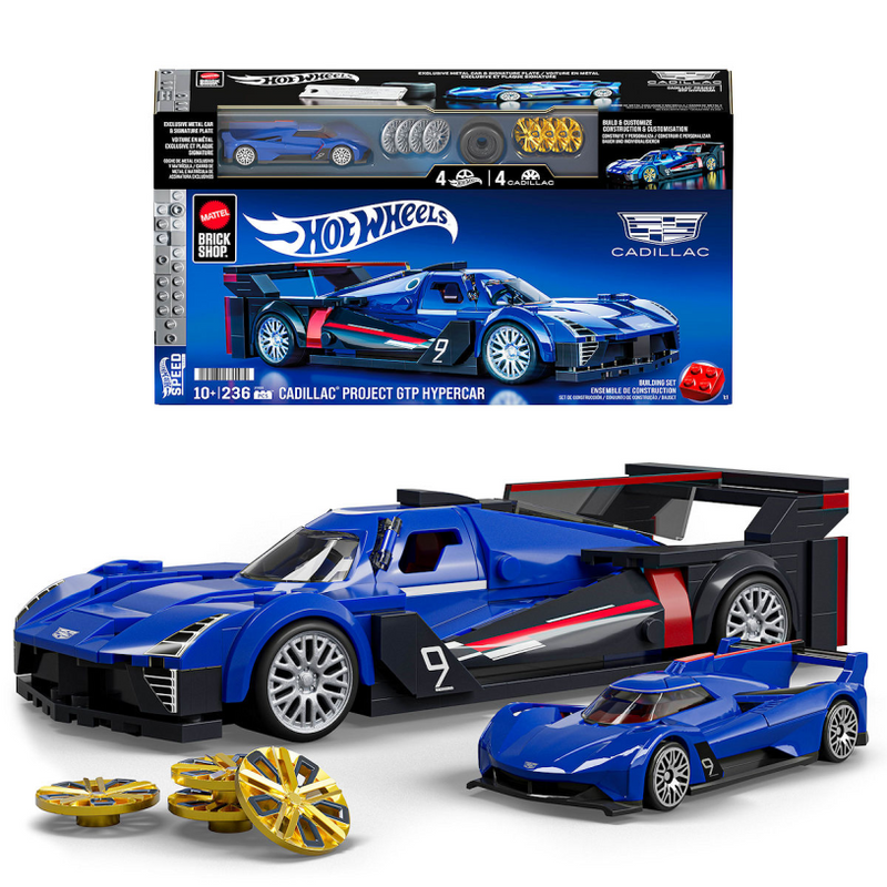 Load image into Gallery viewer, Brick shop mattel hot wheels cadillac project gtp hypercar

