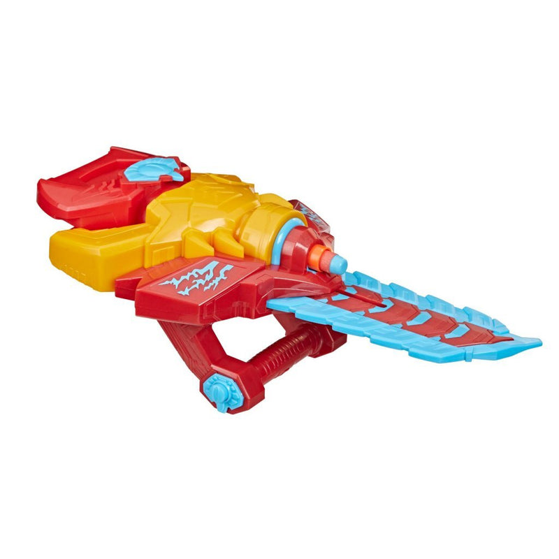 Load image into Gallery viewer, Nerf marvel mech strike monster hunters iron man + 3 darts
