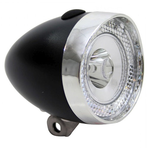Load image into Gallery viewer, Union koplamp UN-4955 Retro mini batterij zwart op kaart
