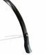 Eurofender achterspatbord 28 51mm glans zwart