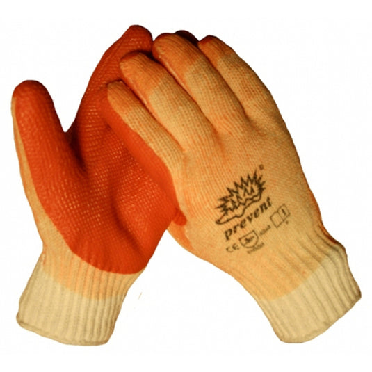 Enzo wh safeworker prevent latex palmcoating oranje 317580 - 11157000 - 11157000