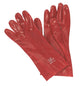 Keron producten handschoen pvc rood 35cm