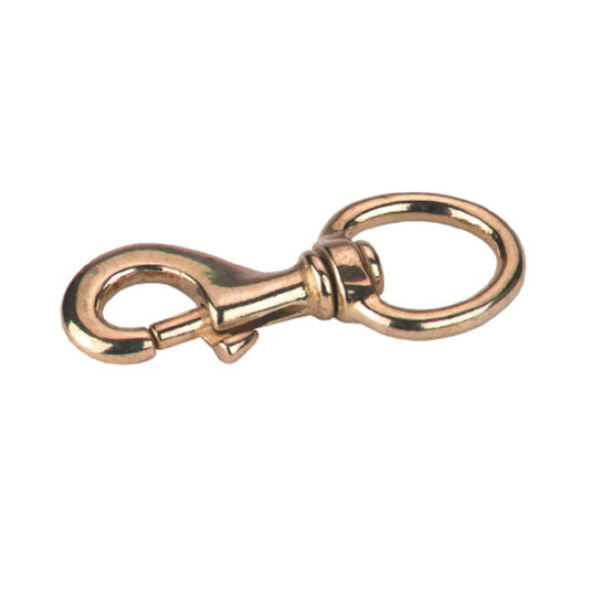 Musketon messing 34 wervel 23mm