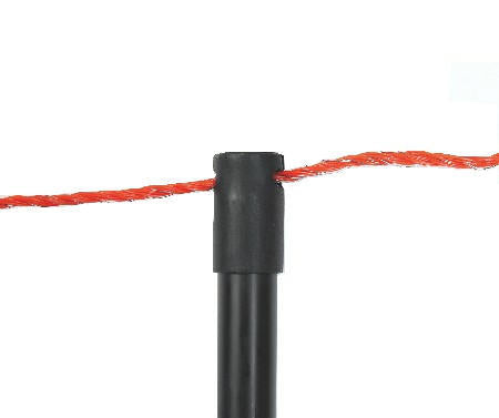 Load image into Gallery viewer, Ako producten paaltje zwart 90cm v schapennet enkele pen
