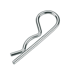 Bouwkern borgclip gegalv enkel 2mm