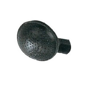 Bouwkern broes voor gieter kunststof 10-13 liter zwart