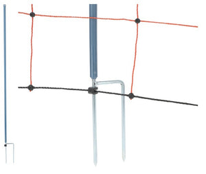 Ako producten vervangende paal voor schapennet blauw dubbele pen 122cm