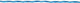 Ako producten titannet premium xbraid 50mtr blauw wit 122cm enkele pen