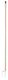 Ako producten paaltje oranje 106cm dubbele pen voor kippennet