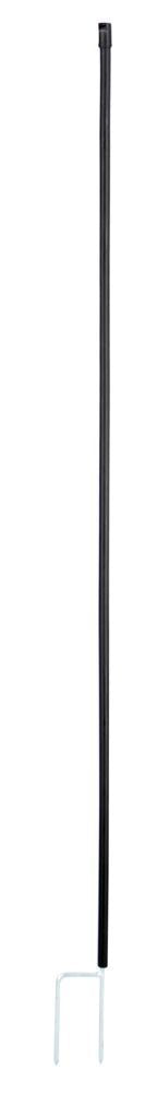 Ako producten paaltje zwart 106cm enkele pen voor kippennet