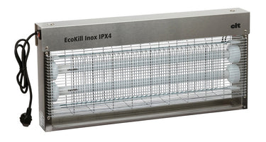 Ecokill producten elektr vliegenkast inox ipx4 2 x 18w