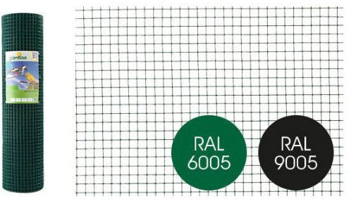 Giardino producten gaas gelast zwart 25 4110 0 51m x 5m