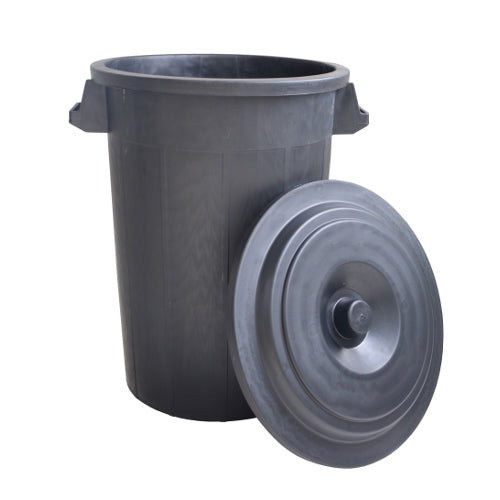 Load image into Gallery viewer, Voerton kerbl met deksel 70 liter
