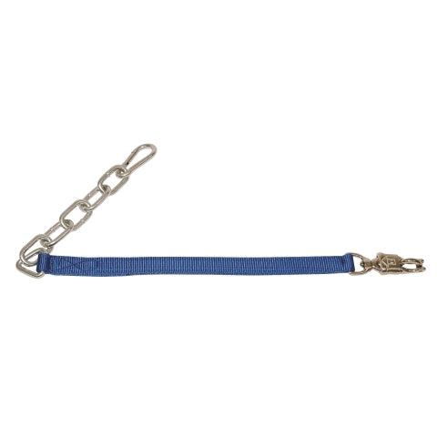 Vastzetlijn nylon met ketting 70cm